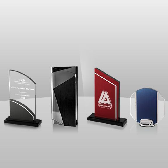 Anodized Aluminum Awards | Sample Kit | American Acrylic