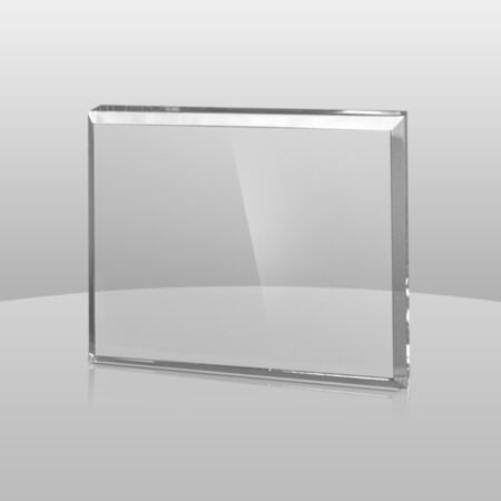 Clear Rectangular Paperweights | CRPW54, CRPW43
