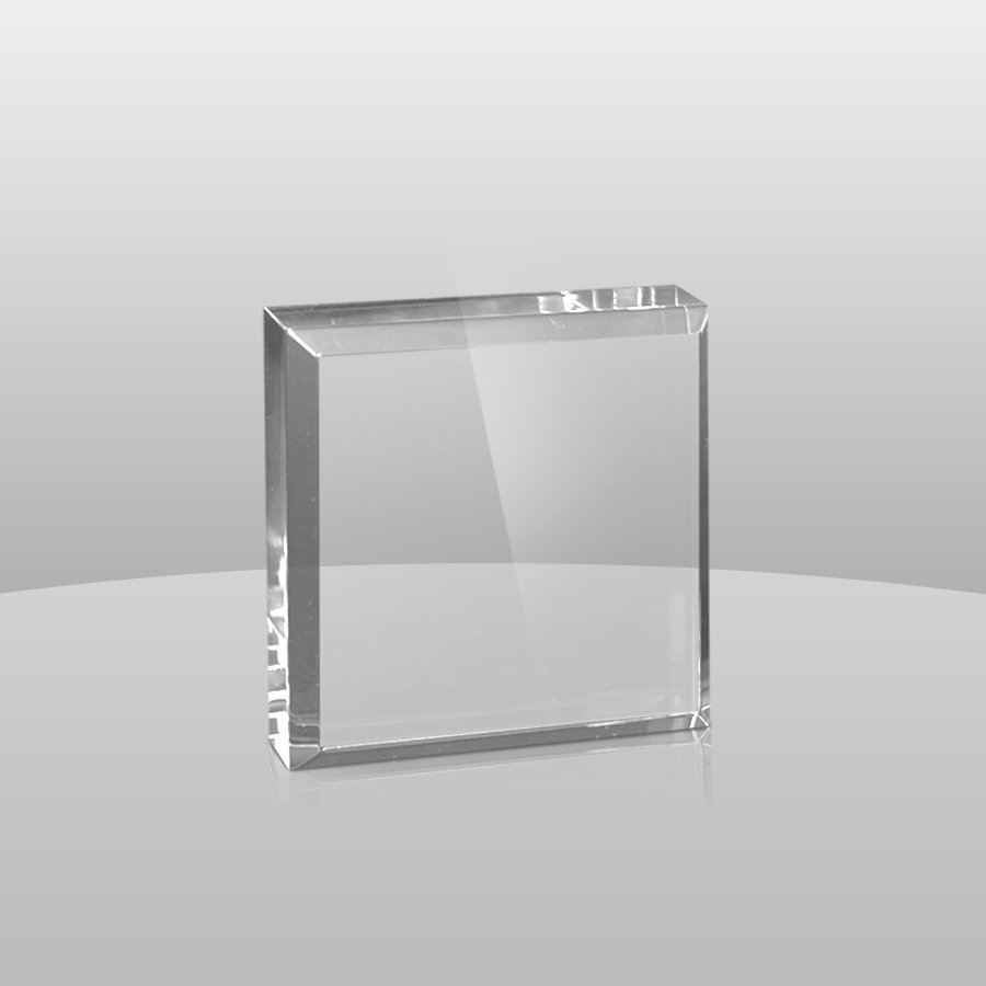 Clear Square Paperweights | CSPW2, CSPW3, CSPW4