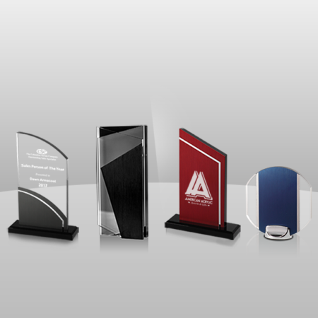 Anodized Aluminum Awards | Sample Kit